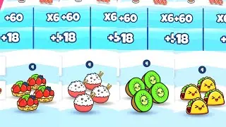 FOOD RUN KIWI,MANGO,RICE,FRUIT TART,TACO,BURGER,TURNIP GAMEPLAY ‼️