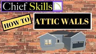 How to fix ATTIC WALLS using Chief Architect X11