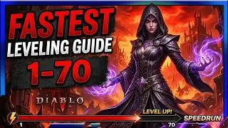 Diablo 4 Season 15 Fastest Leveling Method 1-70 Best Leveling Guide in  Season 15 Diablo IV Guide