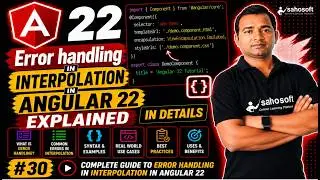 Error handling in interpolation in Angular 22 Explained in Details | Angular 22 complete course 2026