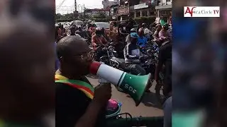 Voici comment deux d&eacute;put&eacute;s de l'opposition camerounaise ont brav&eacute; l'interdiction de manifestation