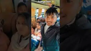 college tour 🚖 #tour #collegelife #explore #viralvideos
