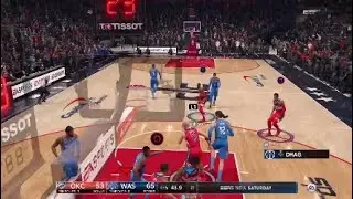 NBA LIVE 18 - John Wall Behind the back Euro Step