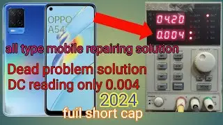 OPPO A54 Dead problem solution || how to oppo a54 dead solution