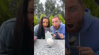They Were Playing Ping Pong With An Egg🏓🥚😱 #shorts #khamitovy #trending