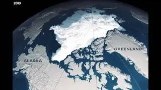 Arctic global warming awareness type video