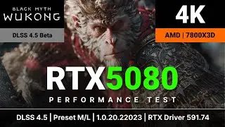 Ultra Performance never looked so good - DLSS 4.5 |  RTX 5080 | Black Myth: Wukong | 4K