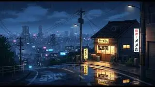 Lofi Music Tokyo Rainy Night 🌧️ | Cozy Chill Beats to Relax