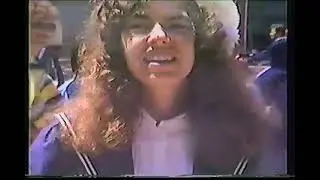 Sister Cindy and Brother Jed Smock on the UT Campus in the early 1980s. Part 1 of 2