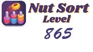 Nut Sort Level 865 Walkthrough | Nuts &mdash; Color Sort 865 solution