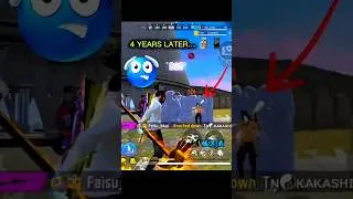 BR Rank Mobile 😈 4 Years Later&hellip; Gameplay Went Crazy 🤯 | Free Fire #shorts#youtubeshorts #viral #free