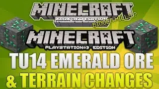 Minecraft Xbox 360 и PS3: &laquo;Обновление 14&raquo;: изменения ландшафта и места залегания изумрудной руды ...