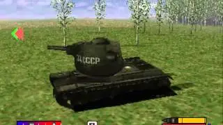 Panzer Front : PS1 game on PC.