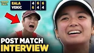 Eala Huge Comeback Against Vekic in WTA Auckland 2026 | Tennis News
