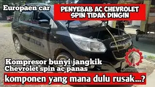 Penyebab AC Chevrolet Spin  Tidak Dingin dan Cara Memperbaikinya