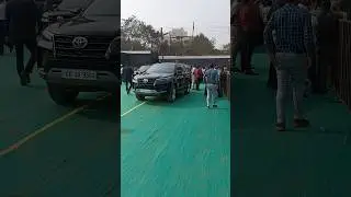 CM Shri Vishnu Deo Sai 🚓 KAFILA👮🏻 Auto Expo Raipur 2025 #cm #vishnudev #vishnudeosai #autoexpo #suv
