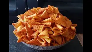 China Fully Automatic Fried Bugle Snacks Production Line