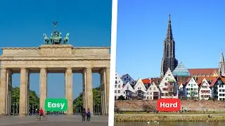 🇩🇪 Do you recognize these German Cities from Above? (Aerial View Quiz)