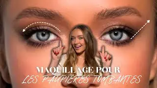 Le Maquillage Pour Les Paupières Tombantes. STEP BY STEP 👩🏼‍🎓
