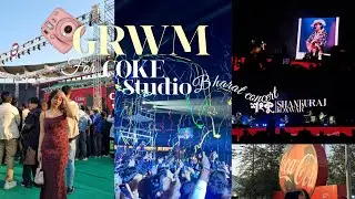 GRWM for Anuv Jain's concert in Guwahati | coke studio bharat live| a day in my life #grwm #fashion