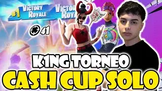 K1NG DOMINA LA LOBBY EN LA CASH CUP SOLO🔥41 KILL 2 WINS