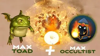 MAX Occultist & Toad PvP In Frostborn