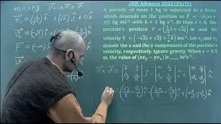 JEE Advance 2022 Solution || Rotation || P2/Q1 ||
