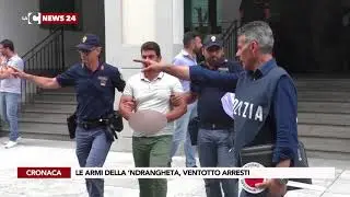 Le armi della 'ndrangheta, ventotto arresti