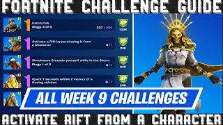 WEEK 9 CHALLENGE GUIDE: ACTIVATE a RIFT from a CHARACTER - all 3 stages
