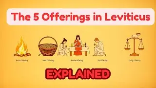 The 5 Offerings in Leviticus Explained in English | Deep Biblical Insights ✝️🔥