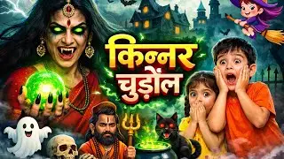 किन्नर चुड़ैल 👻 | डरावनी लेकिन मज़ेदार कहानी | Kids Horror Story Hindi
