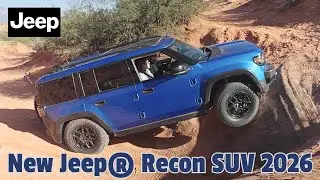 Внедорожник Jeep&reg; Recon 2026 года | Первый полностью электрический внедорожник, получивший сертиф...