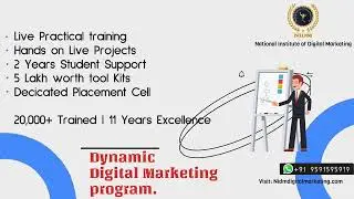 Dynamic Digital Marketing Program  by NIDM