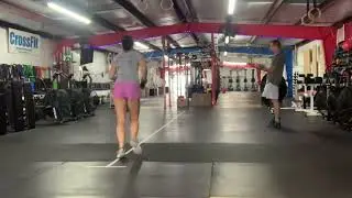 Heather Cole&rsquo;s WZA OQ WOD3, women&rsquo;s scaled Score 108 reps