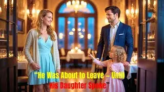 Single Dad STUNS Everyone By Walking Out On Blind Date Until His Little Daughter Speaks Up?