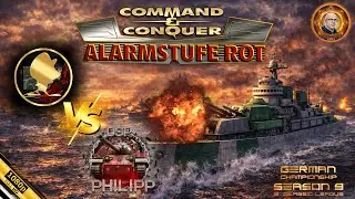 KREUZER&Uuml;BERFALL | Command and Conquer Red Alert eSports Classic League 2026 |Crazydee vs DSP-Philipp