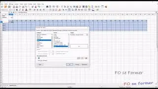Calc - Calendrier automatique