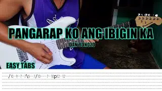 Pangarap ko ang ibigin ka - Dan Bonozo - Guitar Cover (Tabs)