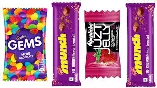 Gems vs Munch vs Alpenliebe just jelly vs Munch