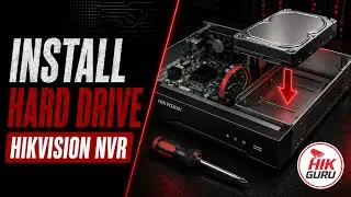How To Install A Hard Drive In A HikVision NVR NEW