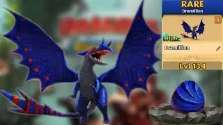 Dramillion Max Level 134 Titan Mode - New Rare Dragon - Dragons:Rise of Berk
