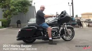 Bassani Xhaust Road Rage 2into1 System for the 2017 Bagger