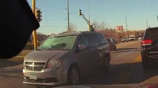 Dashcam Intersection Crash in Rochester, MN 11-18-2023