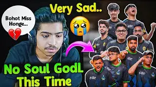 Ninjajod Very Sad On Godlike Soul Not In Lan Event💔🥺 eSports Player Casting In BGIS🔥