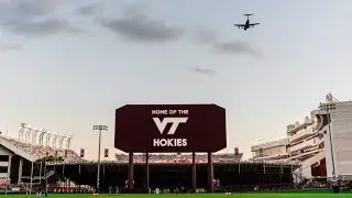 Virginia Tech vs. Pitt entrance to @metallica Enter Sandman. 38-21 VT win!
