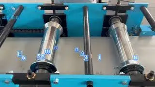 Semi-Automatic Ridge Cap Roll Forming Machine