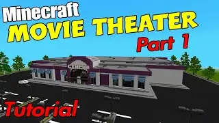 Minecraft Movie Theater Tutorial Part 1