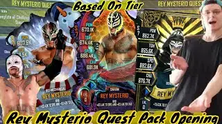 Brand New Rey Mysterio Quest Pack Opening **Based On Your Tier** | WWE Supercard