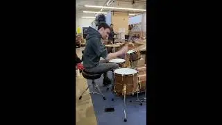 Philadelphia Drum Company Custom Stave Kit Demo #shorts