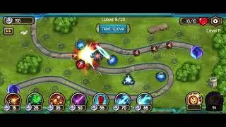 Level 11 of Tower Defense Galaxy Legend Game | Kidilaska Gaming Video | #Kidilaska